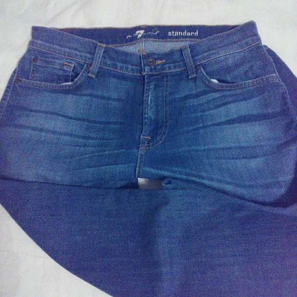 🌺 7FAM Mens Standard Cut Jeans EUC - Picture 5 of 5